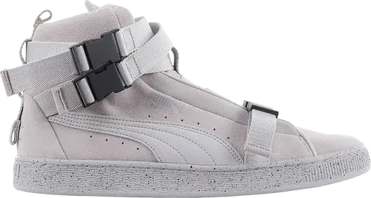 Кроссовки Puma The Weeknd x Suede Classic Glacier Gray, серый