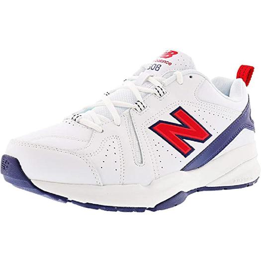 Кроссовки New Balance MX608 V5, белый/синий/красный