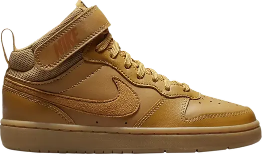 Кроссовки Nike Court Borough Mid 2 GS 'Wheat', коричневый
