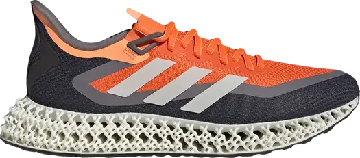 Кроссовки Adidas 4DFWD 2 'Impact Orange Grey', оранжевый