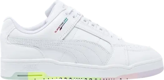 Кроссовки Puma Slipstream Lo Easter - Multi-Color Sole, белый