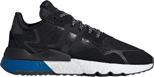 Кроссовки Adidas Nite Jogger 'Lush Blue Boost', черный