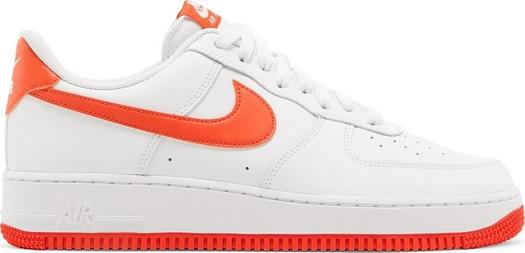 Кроссовки Nike Air Force 1 '07 'White Team Orange', белый