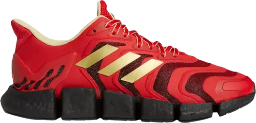 Кроссовки Adidas Climacool Vento 'Scarlet Black Gold', красный