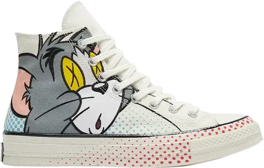 Кроссовки Converse Tom and Jerry x Chuck 70 High, кремовый