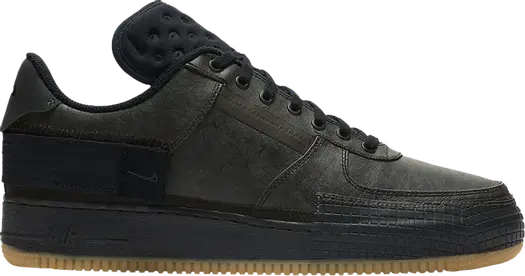 Кроссовки Nike Air Force 1 Type 'Black Gum', черный