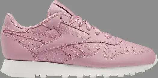 Кроссовки wmns classic leather 'infused lilac' Reebok, розовый