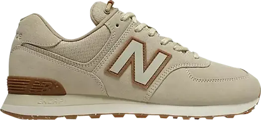 Кроссовки New Balance 574, бежевый/коричневый