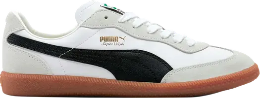 Кроссовки Puma Super Liga OG Retro White Black, белый