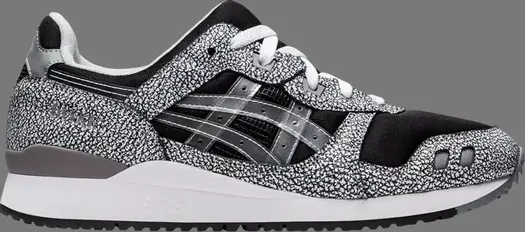 Кроссовки awake ny x gel lyte 3 'headcrack' Asics, черный