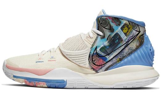 Кроссовки Nike Kyrie 6, кремовый/синий