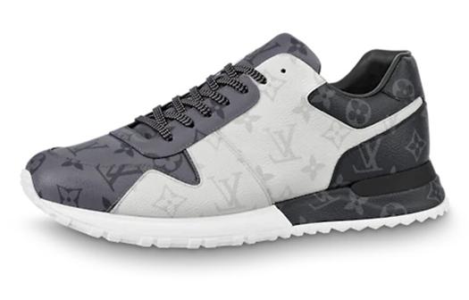 Кроссовки Louis Vuitton Run Away Lifestyle, белый/темно-серый