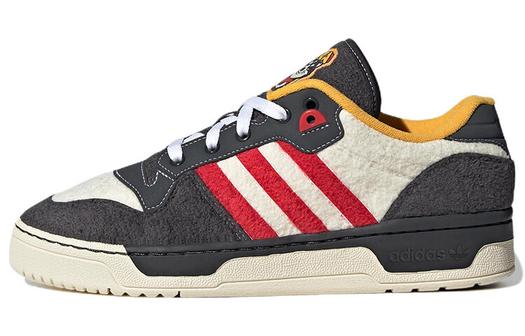 Кроссовки Adidas Originals Rivalry Skateboarding Unisex HR0464, белый/черный/красный