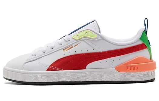 Кроссовки Puma Suede Bloc 'White Cherry Tomato'