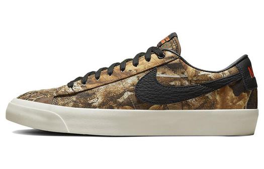 Кроссовки Nike Sb Blazer Low Pro Gt Premium, коричневый/камуфляж