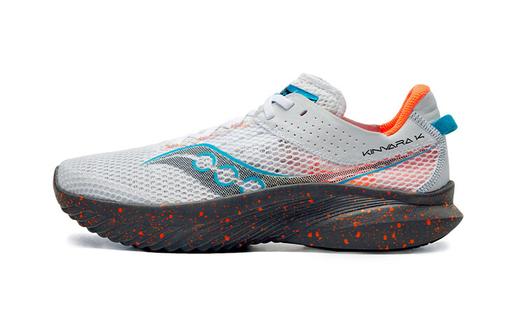 Кроссовки мужские Saucony Kinvara 14, белый/оранжевый