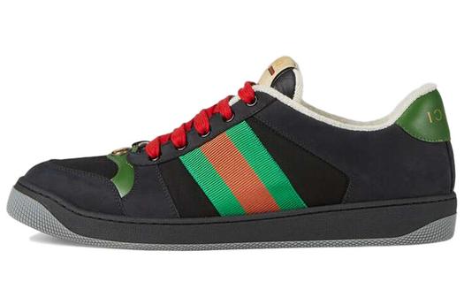 Кроссовки мужские Gucci Screener для скейтбординга низкие черные