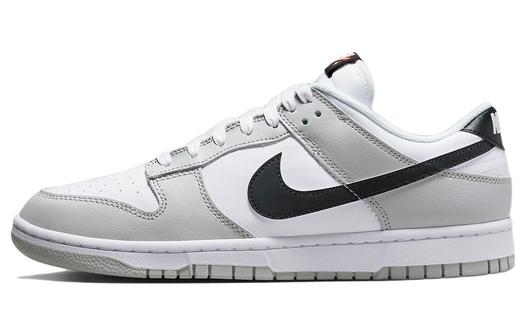 Кроссовки Nike Dunk Low SE, белый/серый/черный