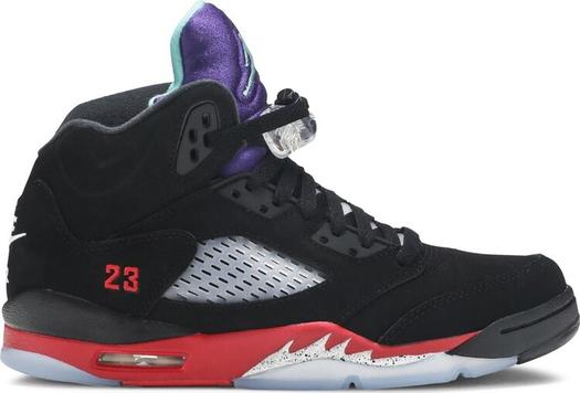 Кроссовки Air Jordan 5 Retro GS Top 3, черный