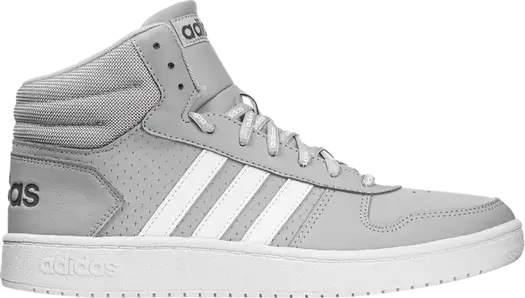 Кроссовки Adidas Hoops 2.0 Mid, серый