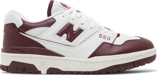 Кроссовки New Balance 550 'White Burgundy', белый