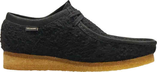 Кроссовки Clarks Aimé Leon Dore x Wallabee Casentino Wool Black, черные