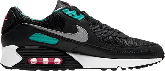 Кроссовки Nike Air Max 90 CL 'Black New Green', черный