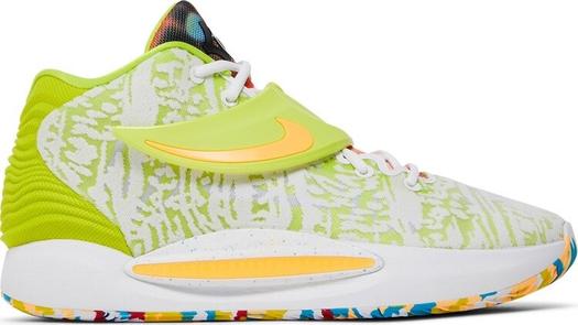 Кроссовки Nike KD 14 EP 'Cyber', зеленый