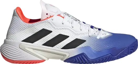 Кроссовки Adidas Barricade 'Lucid Blue Solar Red', синий