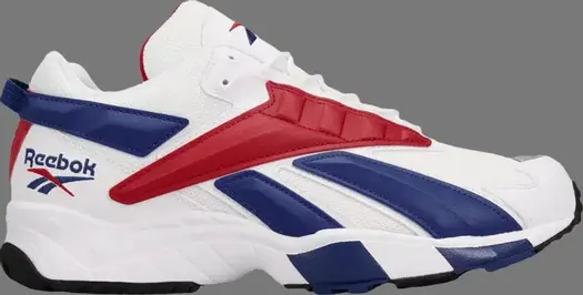 Кроссовки interval 96 'white scarlet royal' Reebok, белый