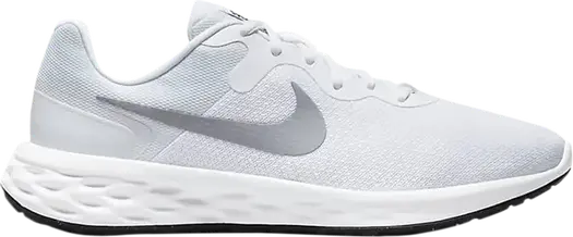 Кроссовки Nike Revolution 6 Next Nature 'White Pure Platinum', белый
