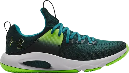 Кроссовки Under Armour HOVR Rise 3 Batik Halo Grey, синий