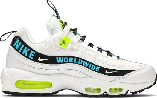 Кроссовки Nike Air Max 95 'Worldwide Pack - White', белый