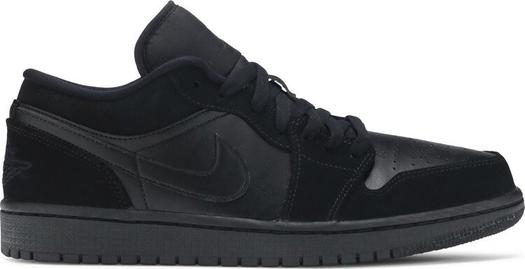 Кроссовки Air Jordan 1 Retro Low Triple 2015, черный
