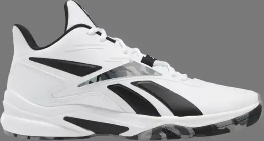 Кроссовки more buckets 'white camo' Reebok, белый
