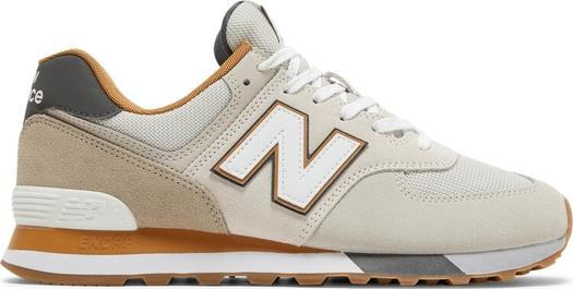 Кроссовки New Balance 574, бежевый/серый
