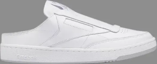 Кроссовки beams x club c laceless mule 'white cold grey' Reebok, белый