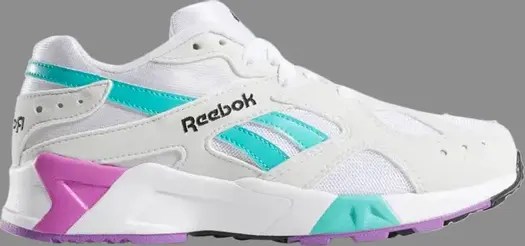 Кроссовки aztrek og 'grey teal' Reebok, белый