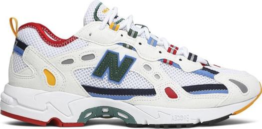 Кроссовки New Balance Aimé Leon Dore x 827 'White', белый
