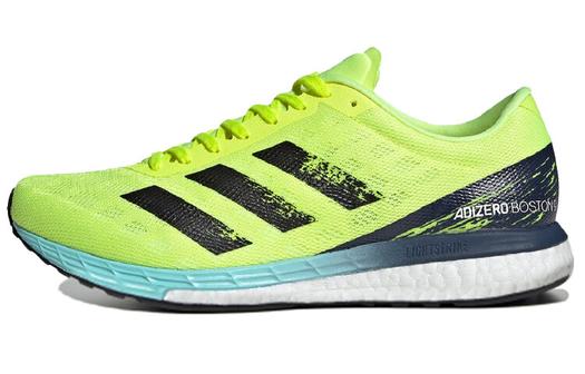 Мужские беговые кроссовки Adidas Adizero Boston 9, зеленый