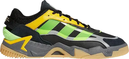 Кроссовки Adidas Niteball 2 'Black Signal Green', зеленый