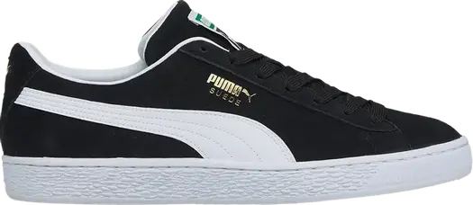 Кроссовки Puma Suede Croc Black White, черный