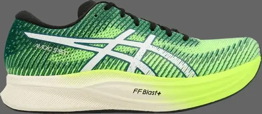 Кроссовки magic speed 2 'green safety yellow' Asics, желтый