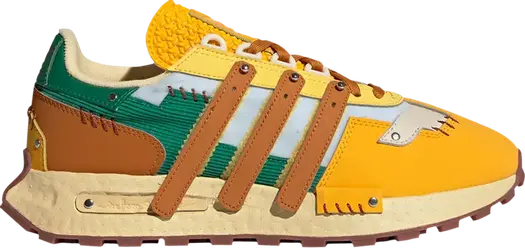 Кроссовки Adidas Melting Sadness x Retropy E5 'Yellow Bold Green', желтый