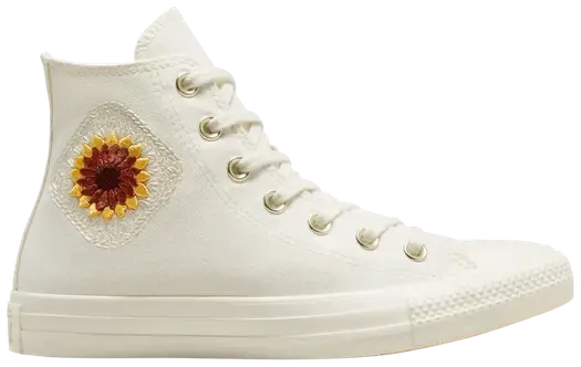 Кроссовки Converse Chuck Taylor All Star High Festival Florals, кремовый
