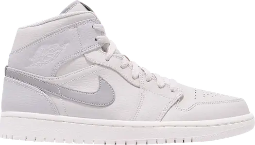 Кроссовки Air Jordan 1 Mid Retro SE Grey Fog, серый