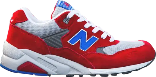 Кроссовки New Balance 580 'Barbershop', красный