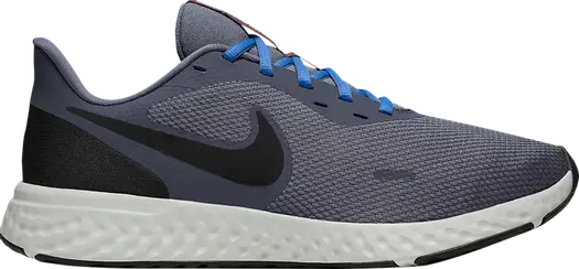 Кроссовки Nike Revolution 5 Extra Wide 'Thunder Blue', серый