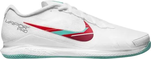 Кроссовки Nike Court Air Zoom Vapor Pro 'White Washed Teal', белый