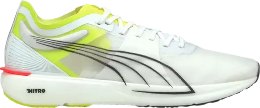 Кроссовки Puma Liberate Nitro White Yellow Alert, белый
